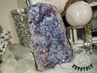 Rare Brazil Blue Amethyst Crystal Cluster