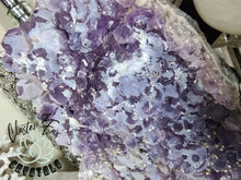 Load image into Gallery viewer, Rare Brazil Blue Amethyst Crystal Cluster
