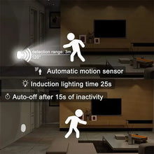 Load image into Gallery viewer, White Led Rechargeable Motion Sensor Puck Lights 3pk
