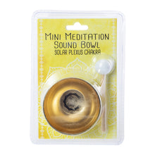 Load image into Gallery viewer, Mini Meditation Solar Plexus Chakra Sound Bowl
