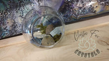 Load image into Gallery viewer, Artificial Moss &amp; Crystal Healing Hanging Sphere

