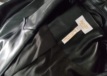 Load image into Gallery viewer, Laundry by Shelli Segal Black Faux Leather Jacket XL
