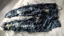 Load image into Gallery viewer, Shein Grunge Mummy Fringe Leggings XXL/16 NWT
