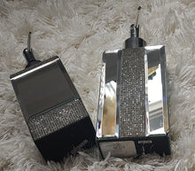Load image into Gallery viewer, Mirrored Rhinestone Soap Dispenser Set 2pc
