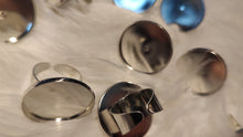 Load image into Gallery viewer, Crafters Stainless Steel Adjustable Ring Bases x19
