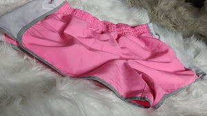 Danskin Pink & Grey Shorts XL-XXL