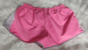 Danskin Pink & Grey Shorts XL-XXL
