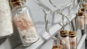 Himalayan Salt Led Jar Lights w/Batteries (10pc)