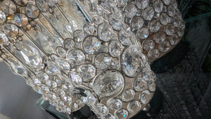 Crystal Candle Holder Set 4pcs (great for Utensils, Makeup, Bath)