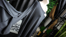 Load image into Gallery viewer, Alfani Black Open Shoulder Floral Trim Top XL
