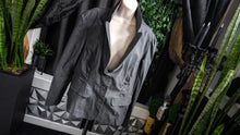 Load image into Gallery viewer, Ricki&#39;s Grey Rouched Blazer Jacket sz16/XL
