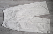 Load image into Gallery viewer, White Boho Linen Wide Leg Pants (Small-no Tags)
