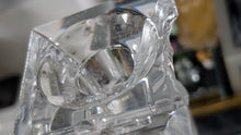 Load image into Gallery viewer, Bohemia Lead Crystal Candle Holders 10&quot; (chipped)
