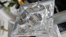 Load image into Gallery viewer, Bohemia Lead Crystal Candle Holders 10&quot; (chipped)
