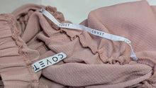 Load image into Gallery viewer, Covet Dusty Rose Short Halter Romper Suit XL
