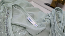 Load image into Gallery viewer, Ricki&#39;s Mint Sheer Boho Beaded Tank Top Blouse XL
