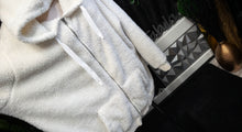Load image into Gallery viewer, Warehouse One Ivory Sherpa Comfy Hoodie 3X
