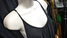 Load image into Gallery viewer, Roxy Black Strappy Dress Cover Up XL
