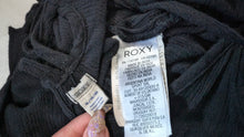 Load image into Gallery viewer, Roxy Black Strappy Dress Cover Up XL

