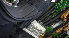 Load image into Gallery viewer, Tahari Lace Corset Sheer Maxi Cover Mini Dress XL
