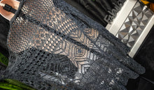 Load image into Gallery viewer, Mossimo Nautical Knit Mesh Cardigan MD
