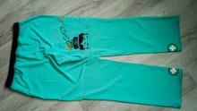 Load image into Gallery viewer, Nurse Drip Glitter Minty Green Medical Scrub Pants LG
