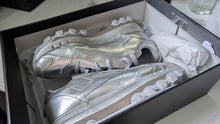 Load image into Gallery viewer, Silver Cardi B Reebok Shoes sz7.5 NEW IN BOX
