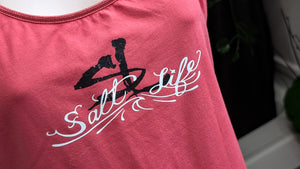 Salt Life Glitter Ocean Vibes Tank Top XL