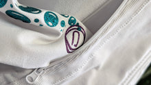 Load image into Gallery viewer, ACX Ocean Drip Glitter Handmade Octopus Athletic Jacket LG
