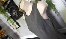 Load image into Gallery viewer, Banana Republic Grey Asymmetrical Ruffle Dress sz4
