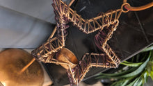 Load image into Gallery viewer, Gold &amp; Pink Metal Star Candle Holder

