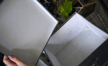 Load image into Gallery viewer, Silver Alligator Crocodile Print Storage Boxes x2
