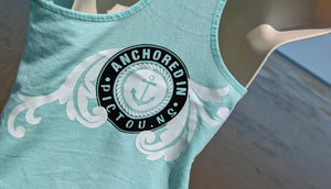 Ocean Drip "Anchored in Pictou" Tank Top SM NEW