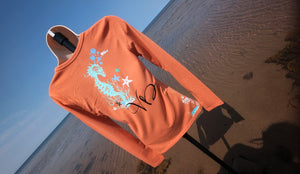 Vixen Drip Gothic Ocean Vibes Seahorse Shirt SM