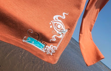 Load image into Gallery viewer, Vixen Drip Gothic Ocean Vibes Seahorse Shirt SM
