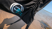 Load image into Gallery viewer, Ocean Drip Black Anchor &amp; Orchid Rouched Dress XXXL
