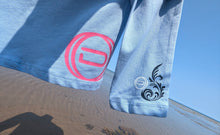 Load image into Gallery viewer, Ocean Drip Blue Coastal Long Sleeve Top MD
