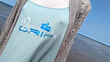 Load image into Gallery viewer, Ocean Drip Mermaid Anchor Tank Top LG-XL
