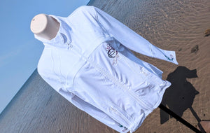 ACX Ocean Drip Glitter Handmade Octopus Athletic Jacket LG