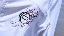 Load image into Gallery viewer, ACX Ocean Drip Glitter Handmade Octopus Athletic Jacket LG
