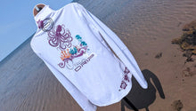 Load image into Gallery viewer, ACX Ocean Drip Glitter Handmade Octopus Athletic Jacket LG
