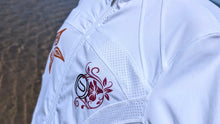 Load image into Gallery viewer, ACX Ocean Drip Glitter Mermaid Athletic Jacket LG
