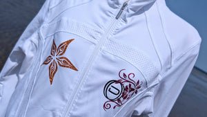 ACX Ocean Drip Glitter Mermaid Athletic Jacket LG