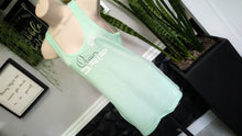 Load image into Gallery viewer, Ocean Drip Mint Starfish Tank Top LG NEW
