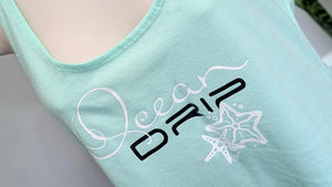 Ocean Drip "Anchored in Pictou" Tank Top SM NEW