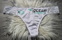 Load image into Gallery viewer, Ocean Drip Hibiscus Mint Starfish Panties XL-XXL NEW
