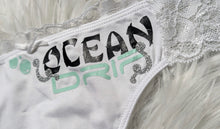 Load image into Gallery viewer, Ocean Drip Hibiscus Mint Starfish Panties XL-XXL NEW
