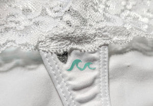 Ocean Drip Hibiscus Mint Starfish Panties XL-XXL NEW