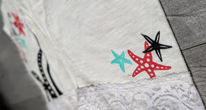 Octopus Design Ocean Vibes Panties Underwear MD-LG