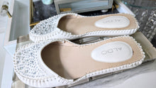 Load image into Gallery viewer, Aldo Rhinestone Moccasin Flats sz7.5 (Gently Used)
